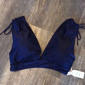 Navy Bikini Top NWTS